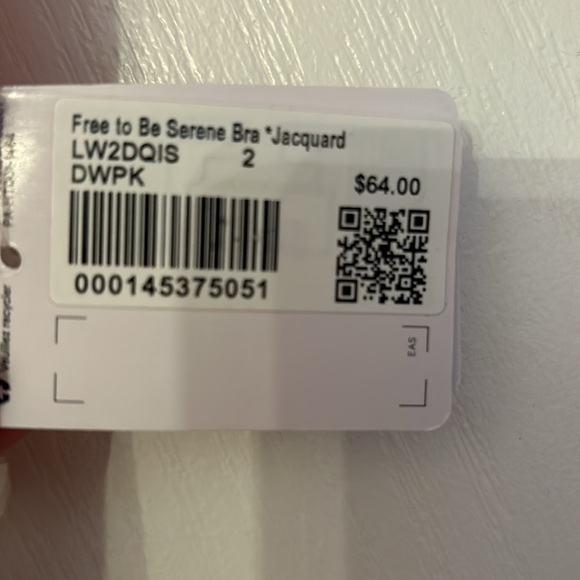 Lululemon Free to Be Serene Bra Jacquard Size 2 - Picture 6 of 6